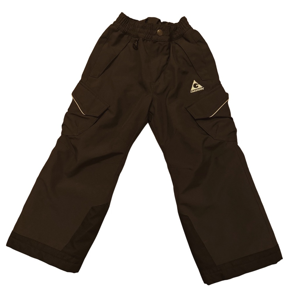 GERRY Kids Youth XS - 5/6 Snow Pants with Removable Blue Adjustable Suspenders - Picture 5 of 10